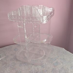 Clear Rotating Organizer